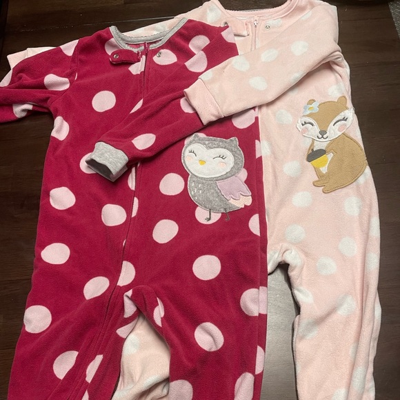 Carter's Other - 2 pack Carters footie pajamas